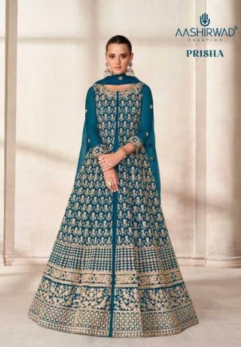 Prisha By Aashirwad Designer Partywear Salwar Kameez Collection
